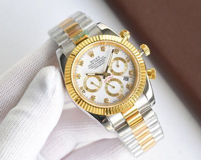 Rolex Daytona 9100 Movement 41mm 904L Steel Two-tone Gold/All Gold President/Jubilee Strap Watch